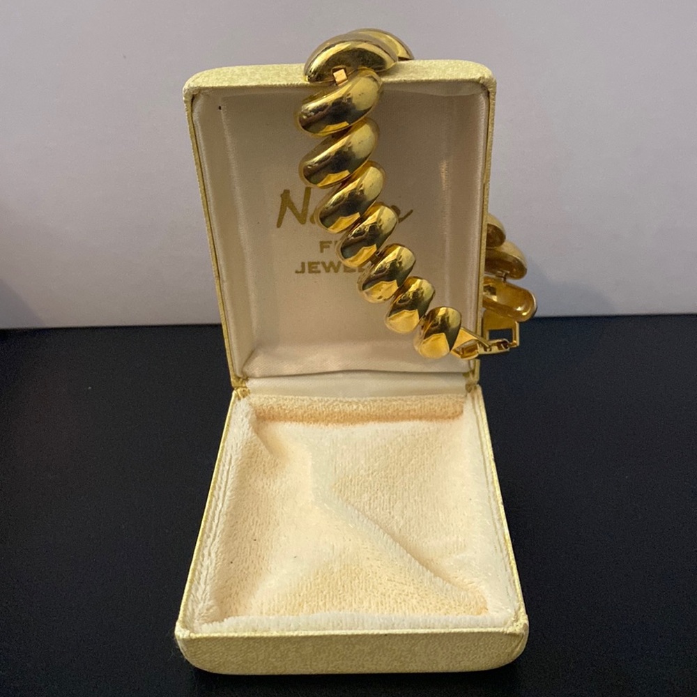 Vintage Napier Goldtone Bracelet